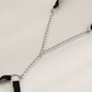 Jewelry Punk Chain Tassel Elastic Belt Thigh Chain Female Simple Geometric Body Chain Foot Decoration