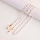 Mask hanging chain glasses hanging chain crystal glasses chain imitation pearl mask chain glasses chain