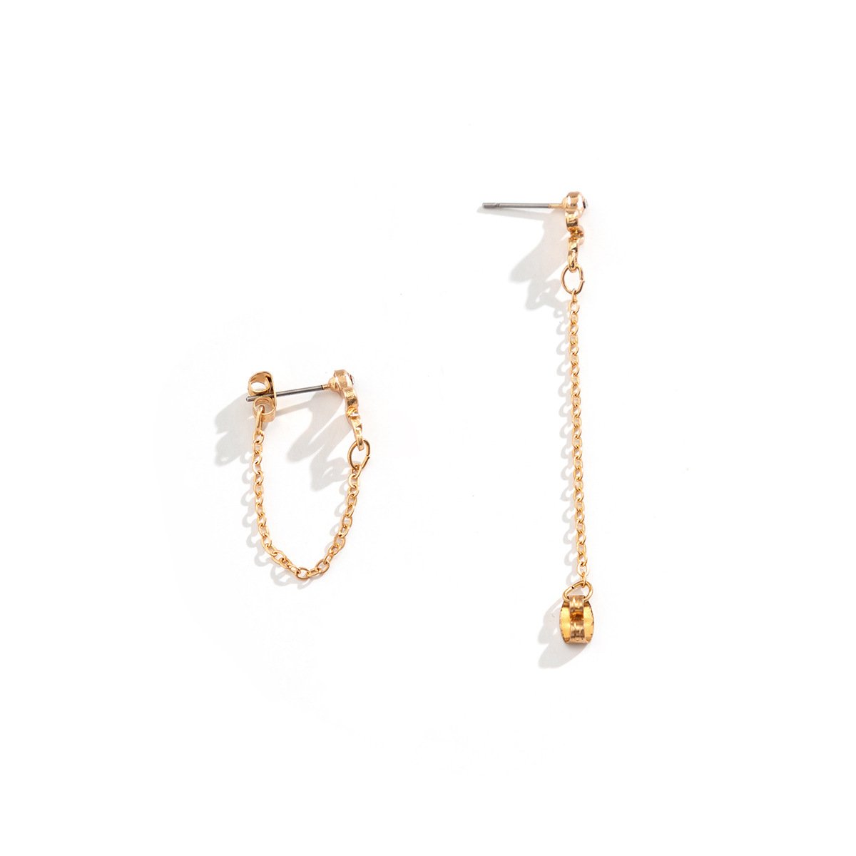 Jewelry Long section personality cold snake-shaped tassel earrings simple alloy sweet cool design sense earrings