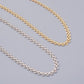 N9784 Ornament metal niche temperament single-layer necklace elegant literary fan geometric necklace female