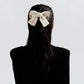 F5269 French fragrance bowknot hairpin pearl temperament rhinestone light luxury sweet love spring clip