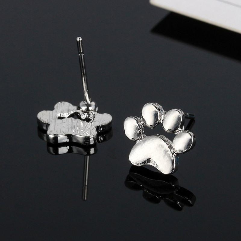 Popular Earrings Simple Stud Earrings Fashion Animal Foot Stud Earrings