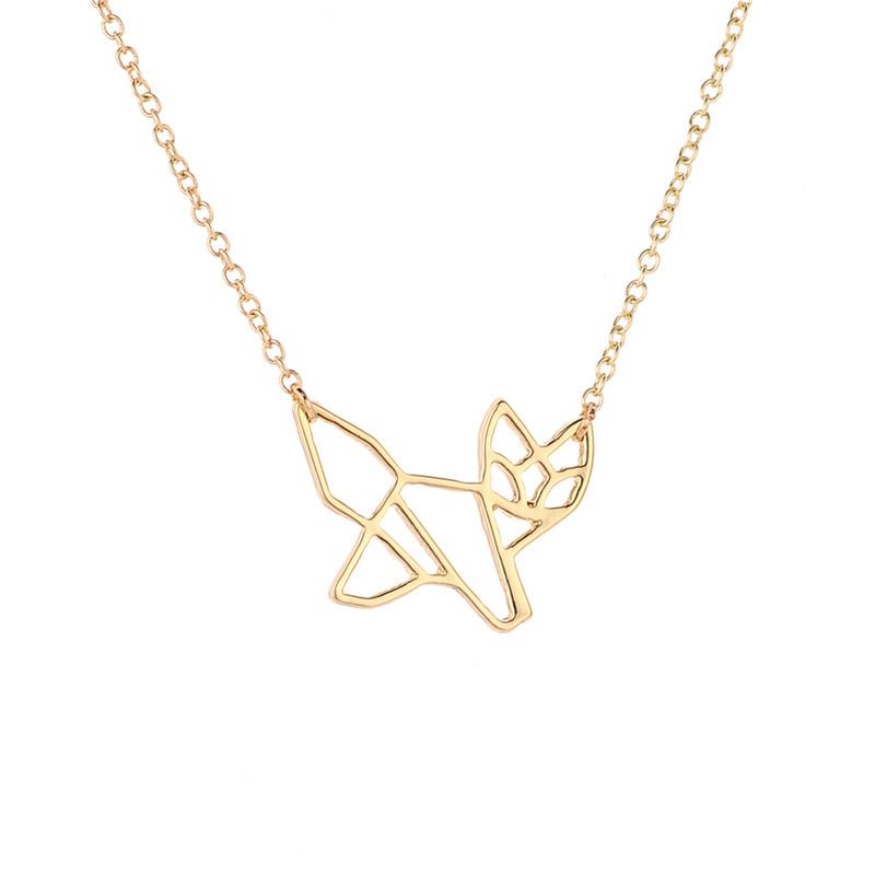 Necklace Personality Necklace Popular Hollow Fox Necklace Jewelry