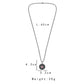 Hip-hop fashion personality trend stainless steel round plate sun god pendant titanium steel rock hiphop men's necklace