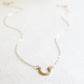 Pendant Necklace Simple Fashion Horseshoe U Shape Necklace Exquisite Clavicle Chain
