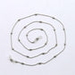 Metal glasses chain net red metal sausage chain mask hanging chain anti-lost non-slip glasses chain