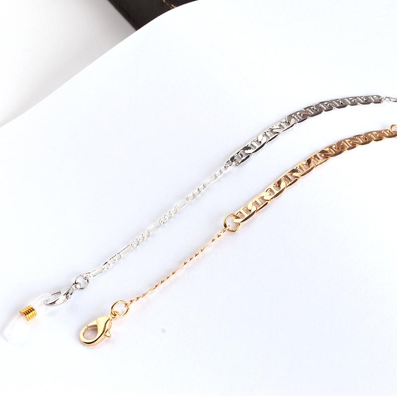 Glasses chain female hanging neck alloy star same style fashion mask chain sunglasses chain lanyard chain male