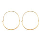 Fashion OL semi-circle circle ins geometric earrings simple atmospheric texture versatile earrings