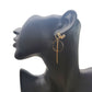 Metal earrings ear clip without ear hole ear bone clip female earring clip no hole no hole earring ear hanging popular