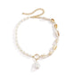 Jewelry Temperament Baroque Shaped Pearl Necklace Beach Vacation Shell Clavicle Chain Necklace