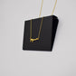 Personality Creative Simple Titanium Steel Giraffe Necklace Clavicle Chain Female Cute Animal Jewelry