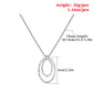 Accessories fashion trendy clavicle chain exaggerated retro large circle female necklace does not fade