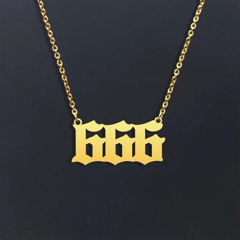 Personalized number number 111999 stainless steel pendant necklace female student couple party gift