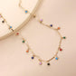Jewelry Fashion Sunflower Gemstone Handmade Trend Simple Ladies Necklace