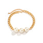 Jewelry Temperament Retro Imitation Pearl Chain Clavicle Necklace Simple Versatile Beaded Double Layer Necklace