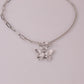 Jewelry niche retro butterfly necklace female amazo direct supply