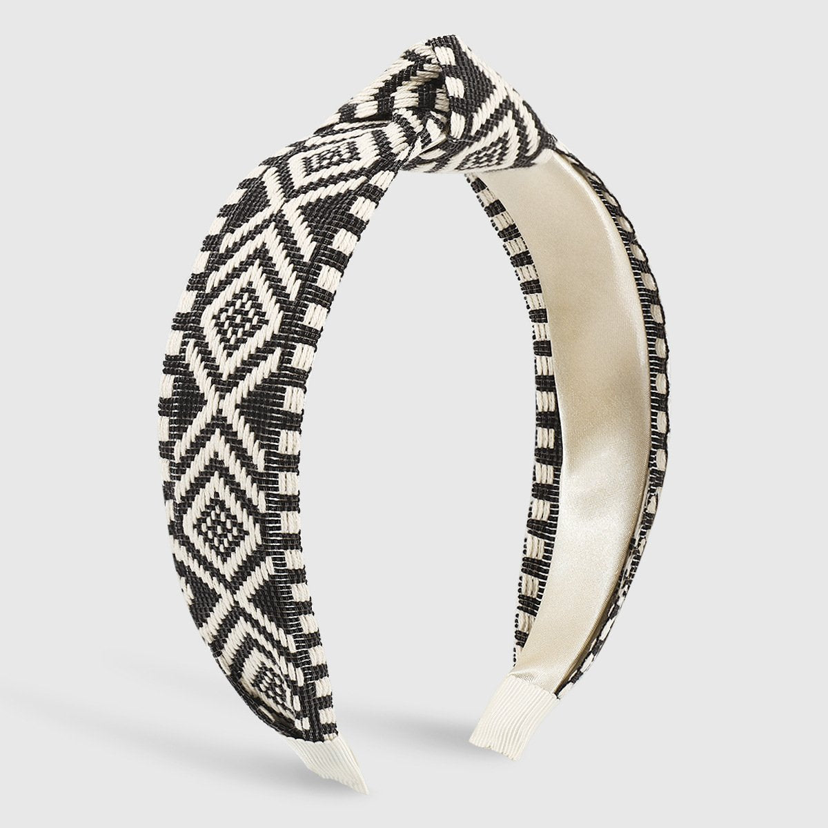 F4933 Jewelry Fabric Simple Knotted Rhombus Layered Headband Ethnic Small Fresh Headband