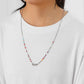 Mask Lanyard Necklace Fashion Color Triangular Glass Zircon Anti-lost Hanging Chain Glasses Chain