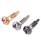 Men's Elegant Cufflinks Twist French Shirt Sleeve Nail Pattern Cufflinks Jewelry