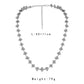 Popular Knot Chain Hip-Hop Night Thorn Necklace Adjustable Size Trendy Men's Essential Items Jewelry