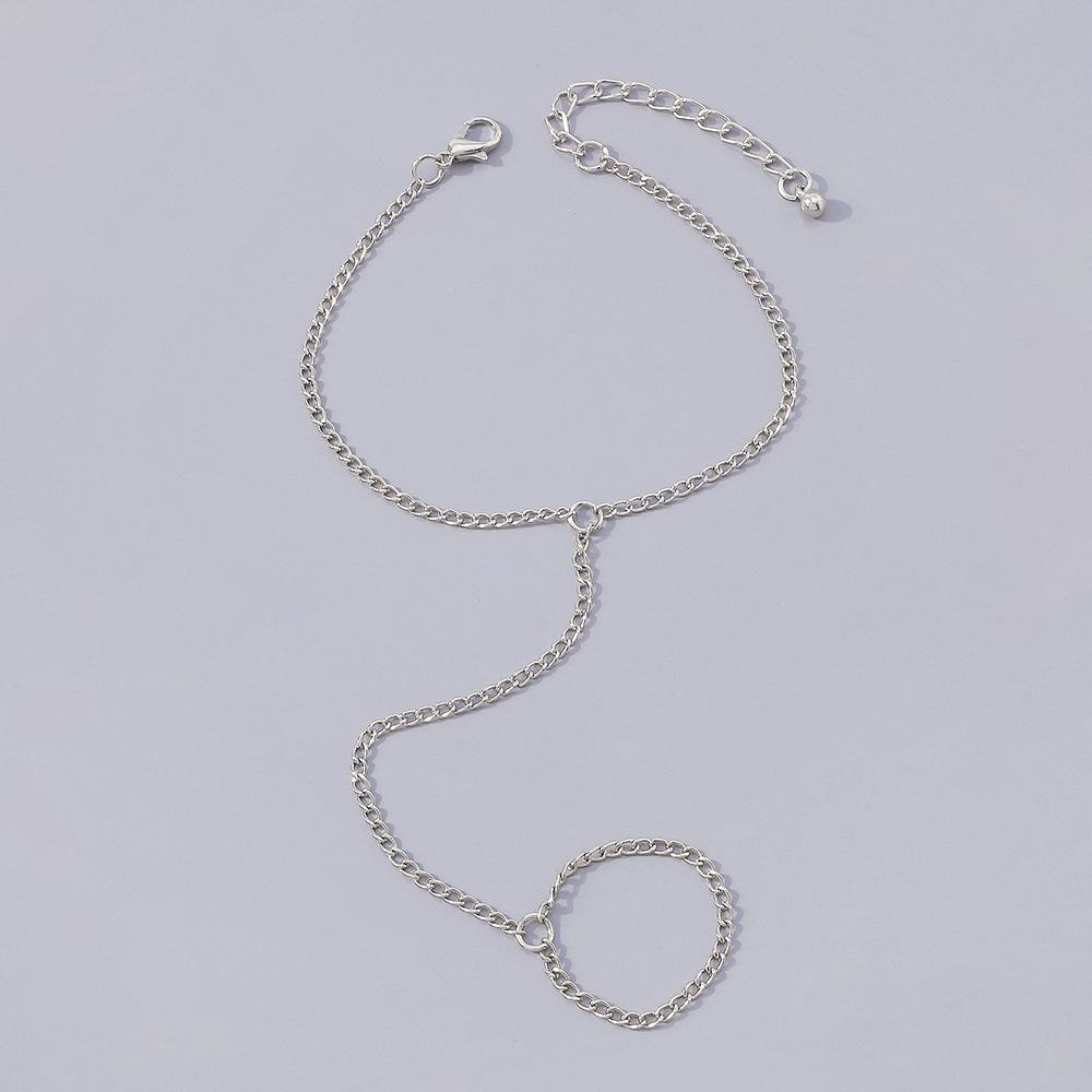 B1538 Jewelry Simple Small People Design Fashion Jewelry Creative Retro Geometric Temperament Bracelet Female