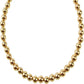 Jewelry Vacuum Plating Imitation Gold Color Preservation Necklace Female Beaded Short Necklace Necklace Female