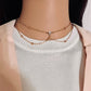 Jewelry Fashion Ball Rhinestone Necklace Female Simple Metal Chain Rhinestone Clavicle Necklace Jewelry