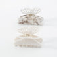 F433 Elegant atmosphere hollow butterfly hair clip female niche lazy grab clip light luxury net red geometric shark clip