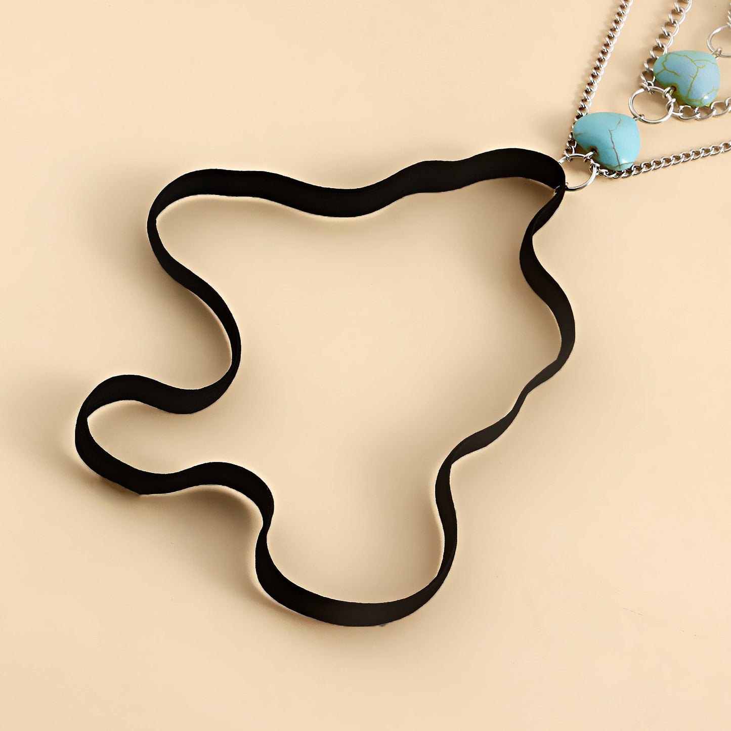 Jewelry ins love turquoise elastic thigh chain accessories female legchain beach leg ring