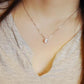 Fashion Design Simple and Exquisite Ladies Necklace Personality Zircon Pendant Clavicle Chain Boutique