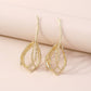 1853 Jewelry Three-dimensional Geometry Tulip Metal Earrings Exaggerated Simple Fashionable Personality Earrings