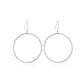 Frosty geometric earrings ins net red big circle earrings earrings minimalist all-match trendy earrings
