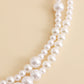 Jewelry fashion double layer imitation pearl metal belt waist chain hot girl waistchain