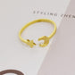 Ins star moon ring simple and versatile star moon ring female ins tide net red design personality