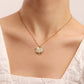 Jewelry ins simple and beautiful clavicle chain micro-inlaid diamond geometric love pendant necklace female accessories