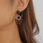 E124 Personality Trendy Earrings Sweet Cool Harajuku Dark Earrings Drip Oil Butterfly Niche Earrings