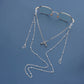 Jewelry Angel Wings Glasses Chain Temperament Beads Chain Mask Mask Fixed Accessories