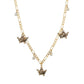 Retro Rhinestone Angel Necklace Female Personality Creative Retro Clavicle Chain Accessories