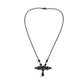 Jewelry Halloween Bat Animal Pendant Necklace Gothic Exaggerated Black Personality Sweater Chain