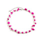 Jewelry ethnic niche imitation pearl simple necklace retro color beaded turquoise clavicle chain
