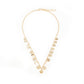 Fashion Necklace Simple Metal Color Round Clavicle Necklace For Women