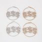 E152 Temperament and fashion earrings full of diamonds and dollar symbols trendy earrings design exaggerated new earrings