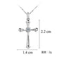Jewelry Summer Cross Pendant Necklace Female Niche Design Sense Religious Belief Clavicle Chain Accessories