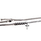 Ins retro short cross sweater chain female net red simple necklace fashion temperament clavicle chain