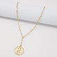 N8825 Exaggerated Necklace Hip-Hop Street Shot Y-shaped Long Necklace Temperament Retro Creative Clavicle Chain