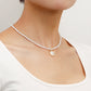 Jewelry Imitation Pearl Necklace Women's Advanced Design Sense Small Clavicle Chain Women's Fashion Light Luxury Necklace