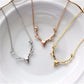 Jewelry girl necklace small animal elk pendant antler necklace