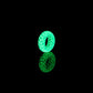 Explosive retro fashion tire pattern Mori resin luminous ring