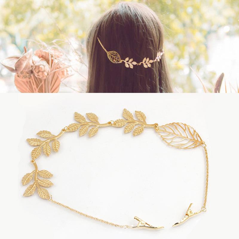 2 yuan hair accessories fashion flower butterfly headband leaf clip tassel chain headband
