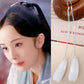 Drop-shaped earrings long tassel petal earrings retro Hanfu ear jewelry 925 earrings stall